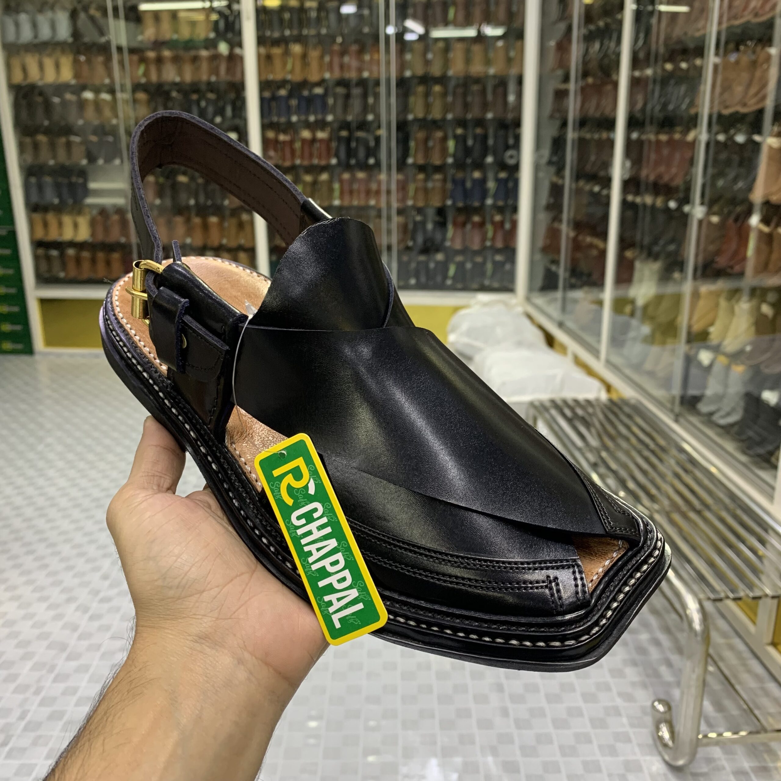 Three Gear Peshawari Chappal